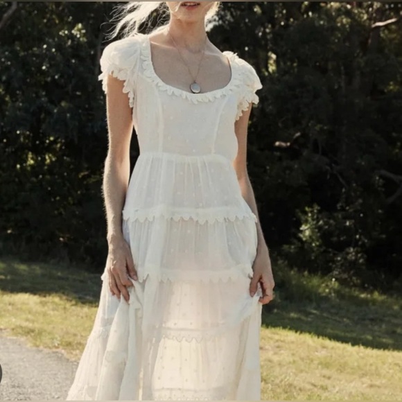 Doen Dôen Nima maxi dress salt M - Picture 4 of 6